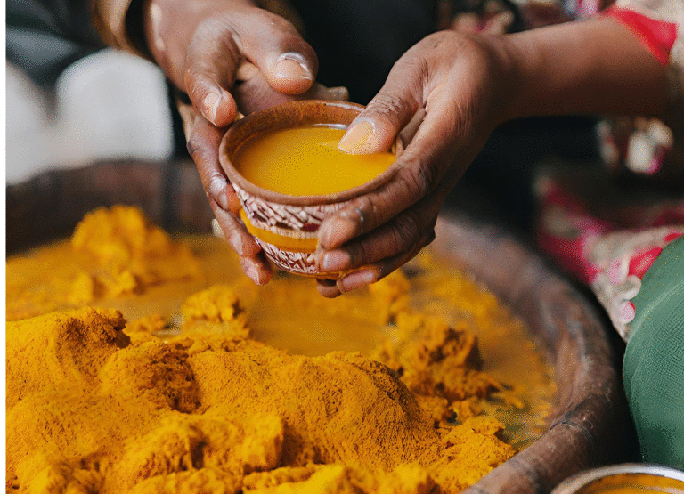 Turmeric drink JAMU from Indonesia