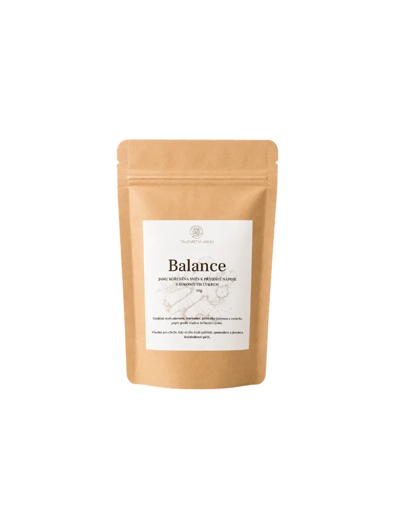 Jamu Balance – kořeněná směs k přípravě nápoje