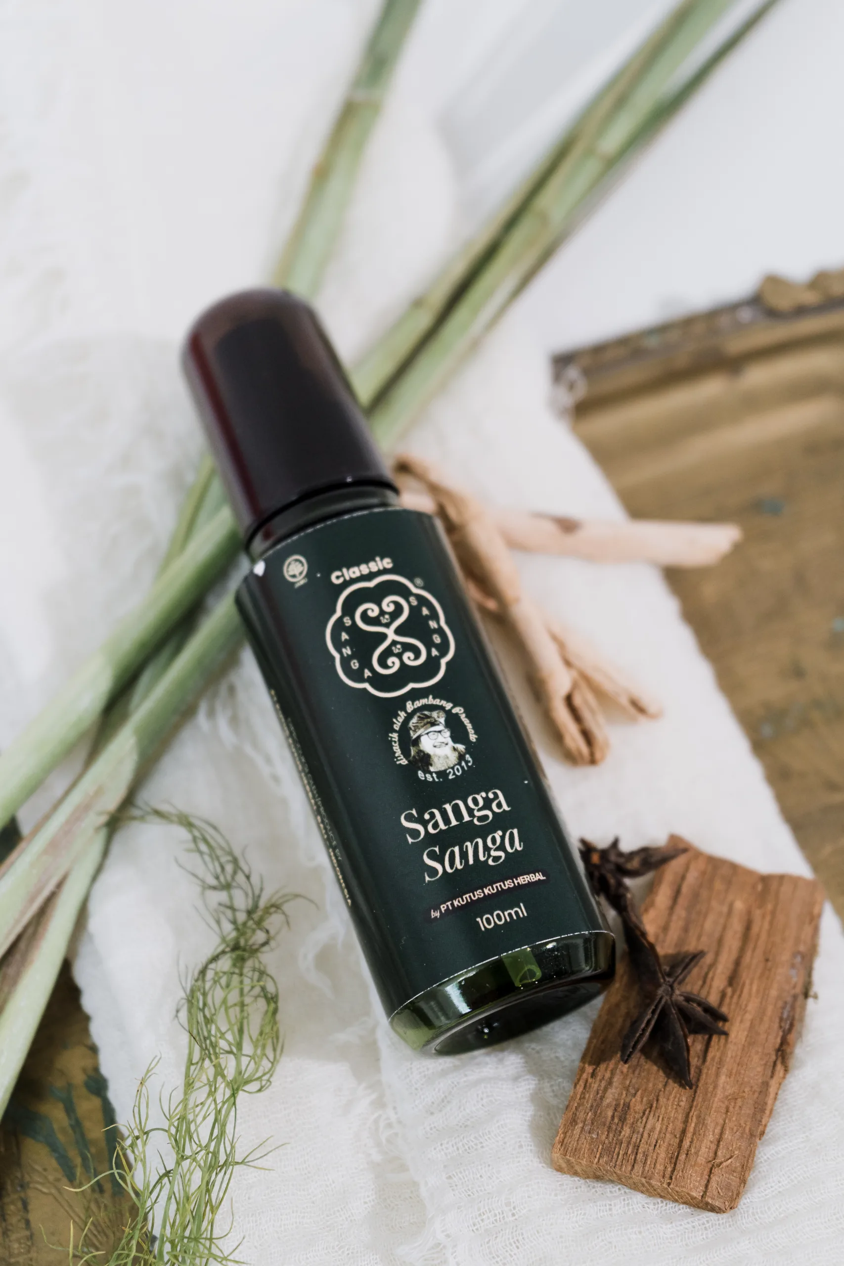 Sanga Sanga herbal oil from Bali, formerly known as Kutus Kutus
